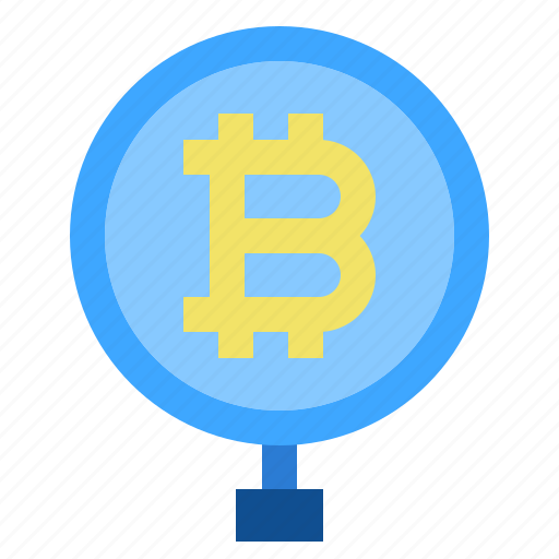 Bitcoin, currency, money, research icon - Download on Iconfinder