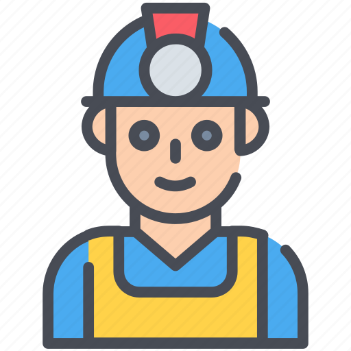 Avatar, engineer, farmer, industrial, man, miner, worker icon - Download on Iconfinder