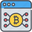 bitcoin, blockchain web, cryptocurrency, internet, online, web, website 