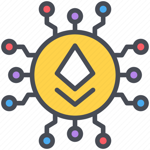 Blockchain, crypto, cryptocurrency, ethereum, internet, mining, technology icon - Download on Iconfinder