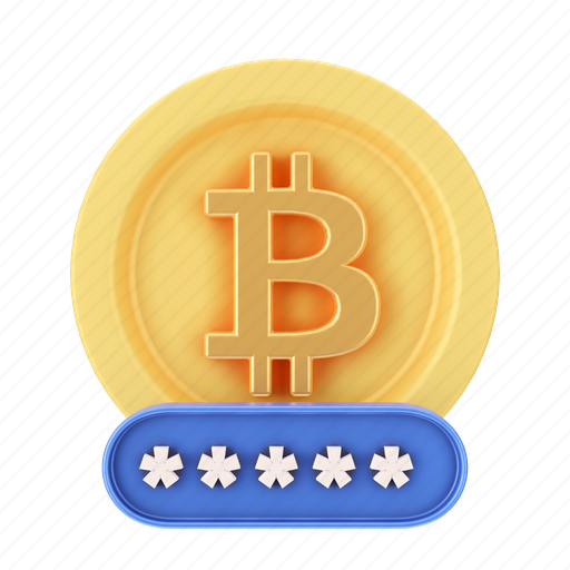 Bitcoin, finance, blockchain, digital, money, currency, cryptocurrency 3D illustration - Download on Iconfinder