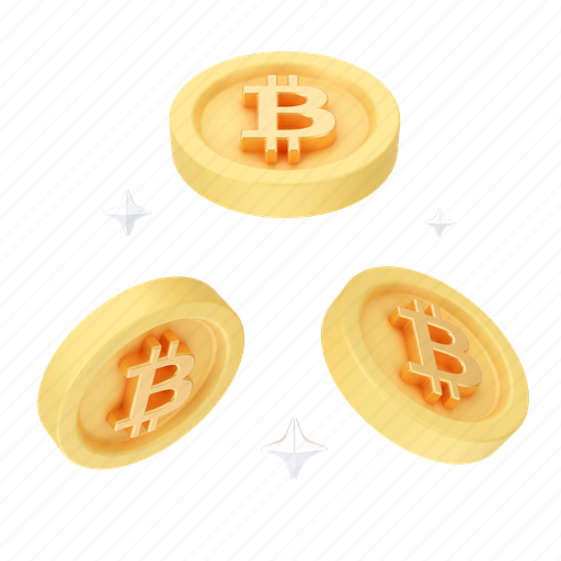 Finance, bitcoin, blockchain, cash, money, coin, payment 3D illustration - Download on Iconfinder