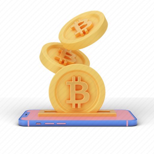 Crypto, bitcoin, coin, digital, currency, finance, cryptocurrency 3D illustration - Download on Iconfinder