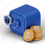 bitcoin, 3d illustration, cryptocurrency art, digital finance, virtual currency design, blockchain graphics, btc concept, crypto visualization, financial technology rendering, crypto asset art 