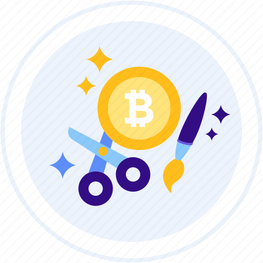 Bitcoin, craft, crafty, crypto, cryptocurrency icon - Download on Iconfinder