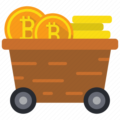 Bitcoin, cryptocurrency, mine, mining icon - Download on Iconfinder