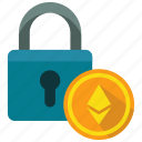 ethereum, lock, protection, secure