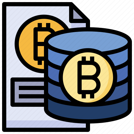 Data, safe, bitcoin, lock, business icon - Download on Iconfinder