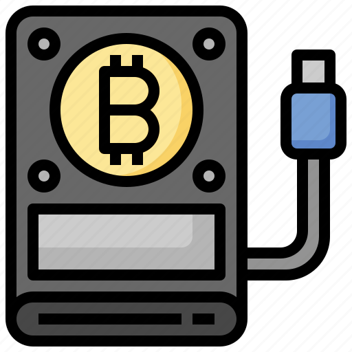 Hard, disk, cryptocurrency, business, finance, mining icon - Download on Iconfinder