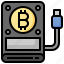 hard, disk, cryptocurrency, business, finance, mining 