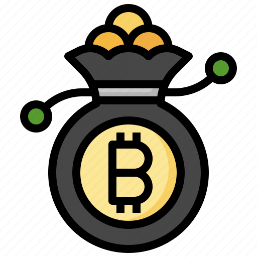 Money, bag, budget, bitcoin, blockchain, cryptocurrency icon - Download on Iconfinder