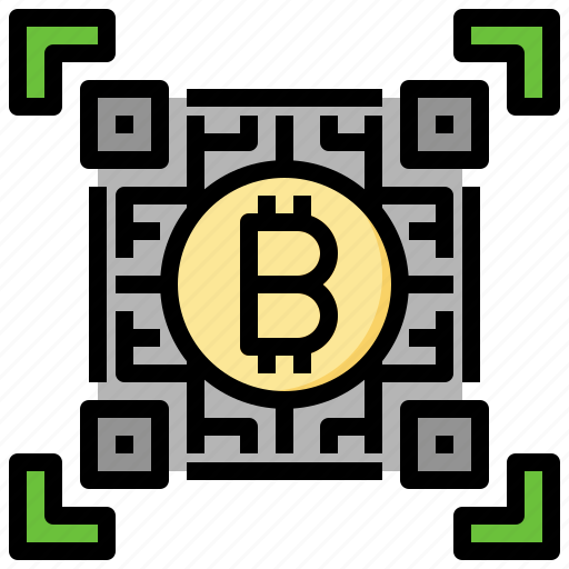 Qr, code, bitcoin, online, payment, business, finance icon - Download on Iconfinder