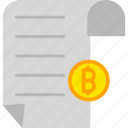 bill, financial, report, receipt, tax, invoice, crypto, bitcoin, blockchain