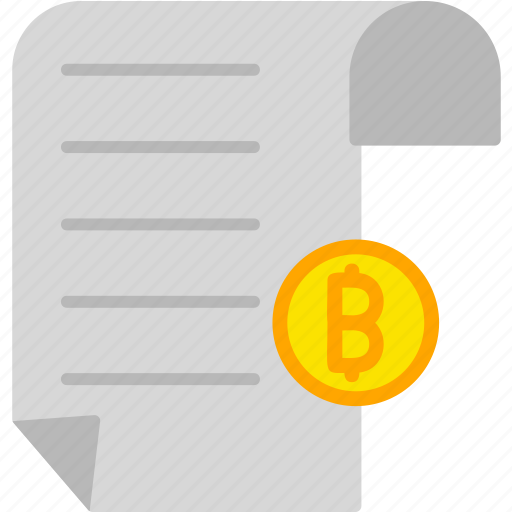 Bill, financial, report, receipt, tax, invoice, crypto icon - Download on Iconfinder