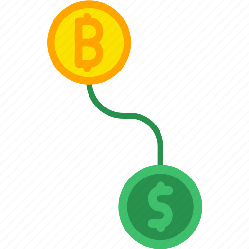 Btc, conversion, bitcoin, coin, dollar, exchange, icon icon - Download on Iconfinder