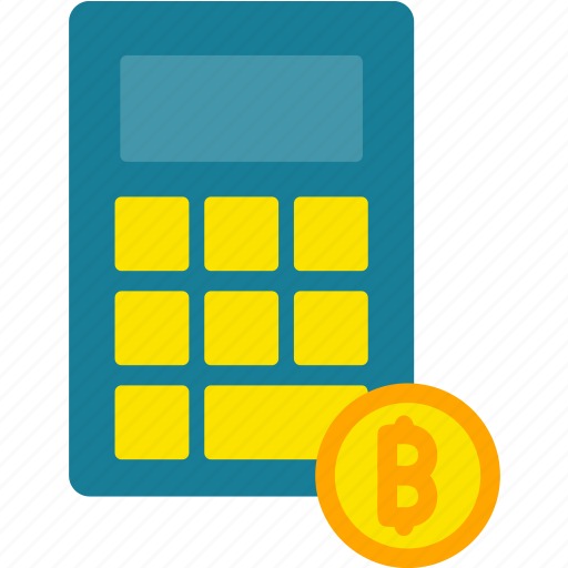 Calculator, calculation, device, finance, icon, crypto, bitcoin icon - Download on Iconfinder