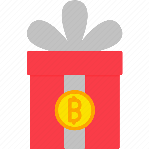 Gift, bitcoin, box, cryptocurrency, money, icon, crypto icon - Download on Iconfinder