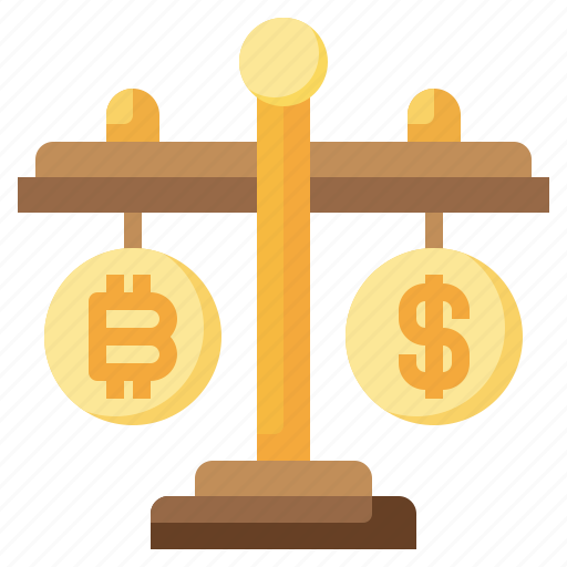 Balance, value, bitcoin, currency, cash icon - Download on Iconfinder