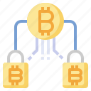 lock, blockchain, money, cryptocurrency, business