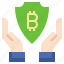protection, bitcoin, assurance, cryptocurrency, business 