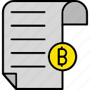 bill, financial, report, receipt, tax, invoice, crypto, bitcoin, blockchain