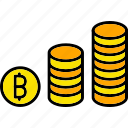 bitcoins, cash, coins, currency, money, payment, virtual, crypto, bitcoin, blockchain