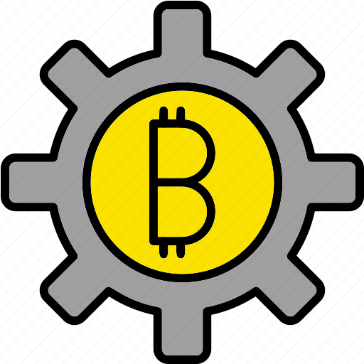 Setting, bitcoin, menagement, crypto, cryptocurrency, currency, icon icon - Download on Iconfinder