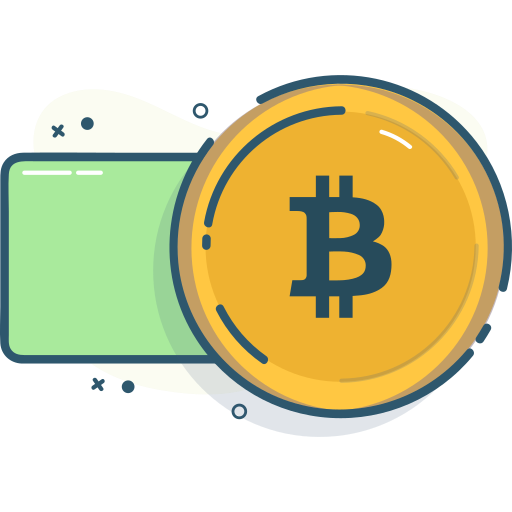 Bitcoin, pay, pay with bitcoin, paying icon - Free download