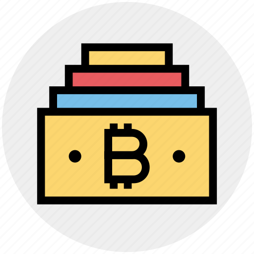 Bitcoin, blockchain, cash, currency, dollar, money, notes icon - Download on Iconfinder