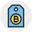 bitcoin, cryptocurrency, label, price tag, purchase, shopping, tag 