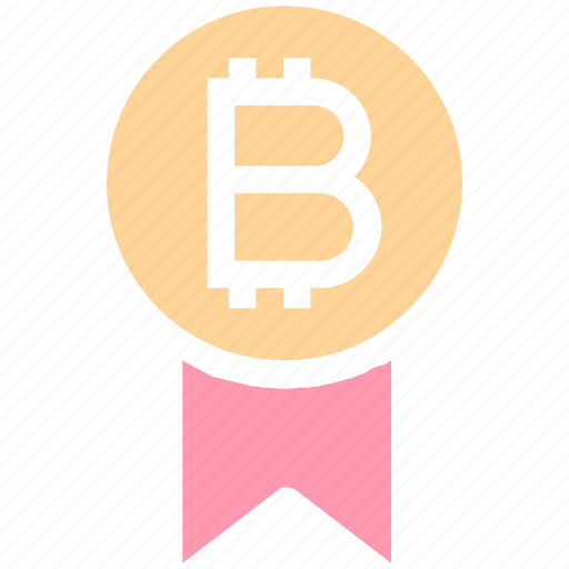 Award, badge, bitcoin, cryptocurrency, investment, medal, prize icon - Download on Iconfinder