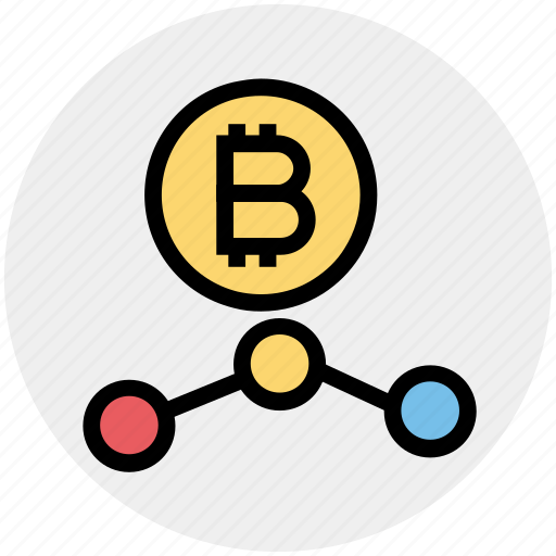 Bitcoin, connection, cryptocurrency, money, network, seo, social icon - Download on Iconfinder