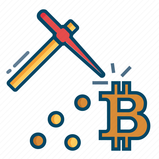 Bitcoin, minning, bitcoins icon - Download on Iconfinder