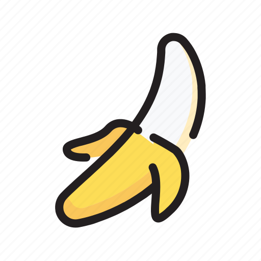 Banana, diet, fruit, organic icon - Download on Iconfinder