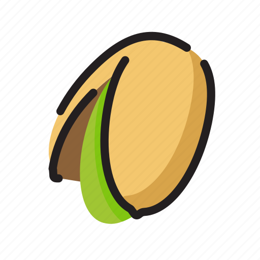 Food, fruit, nut, pistachio icon - Download on Iconfinder
