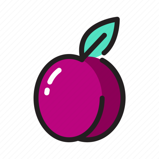 Food, fruit, healthy, plum icon - Download on Iconfinder