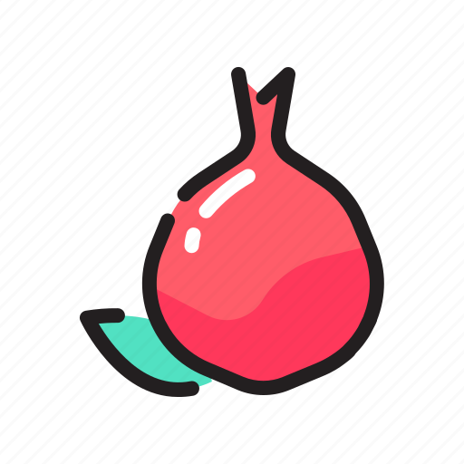 Diet, fruit, healthy, pomegranate icon - Download on Iconfinder