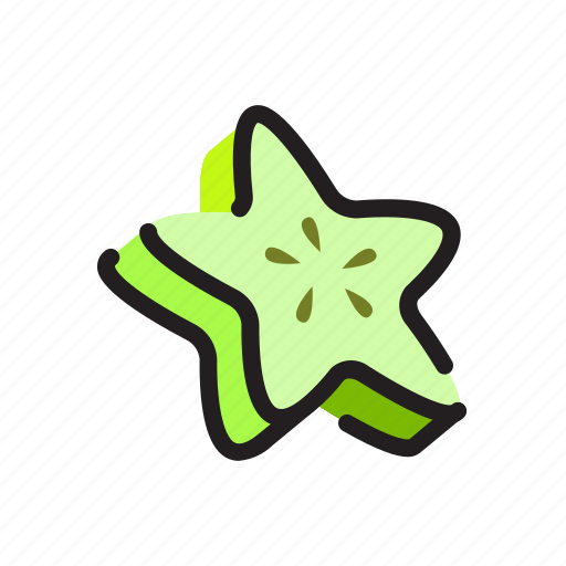 Food, fruit, healthy, star icon - Download on Iconfinder