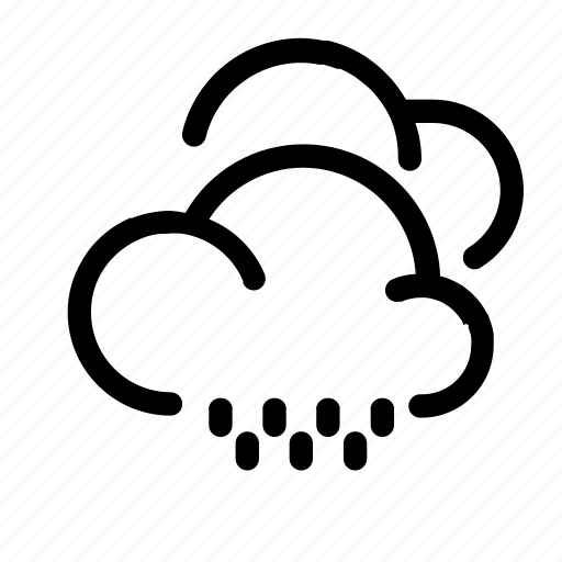 Cloudy, dewy, drizzle, weather icon - Download on Iconfinder