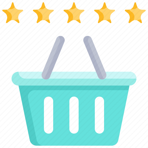 Choice, feedback, star, point, rate, review, basket icon - Download on Iconfinder