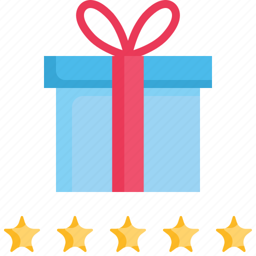 Package, gift, star, celebration, quality, reward, loyalty icon - Download on Iconfinder