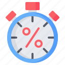 sale, discount, alarm, black friday, stopwatch, flash sale, timer