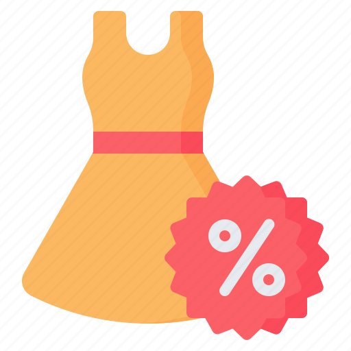Dress, sale, fashion, black friday, clothes, discount, offer icon - Download on Iconfinder