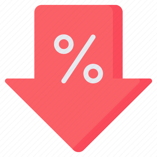 Cyber monday, low price, sale, down arrow, discount, black friday, offer icon - Download on Iconfinder