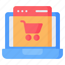ecommerce, shop, online, website, web, store, laptop 