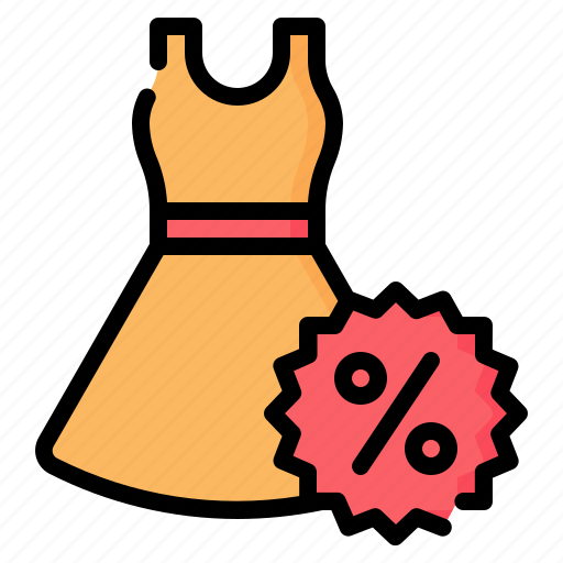 Fashion, discount, black friday, dress, sale, clothes, offer icon - Download on Iconfinder