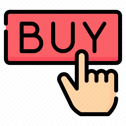 Click, button, touch, hand, online store, online shop, buy icon - Download on Iconfinder
