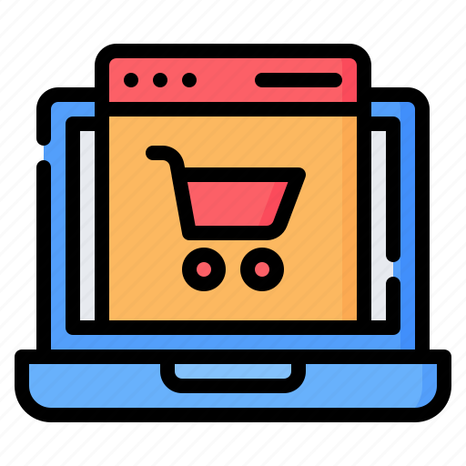 Shop, web, website, laptop, store, ecommerce, online icon - Download on Iconfinder