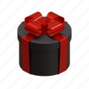present, black friday, shopping, commerce, gift, cylinder, ribbon 