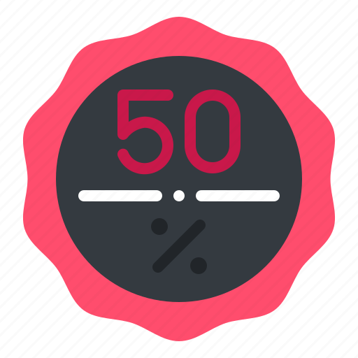Discount, percent, commerce, shopping, sticker, badge, signs icon - Download on Iconfinder
